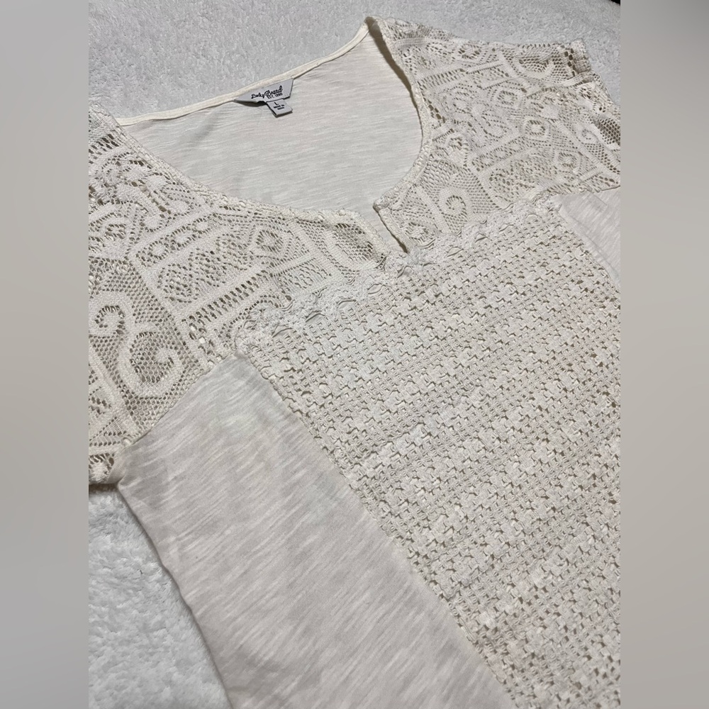 Lucky Brand babydoll top